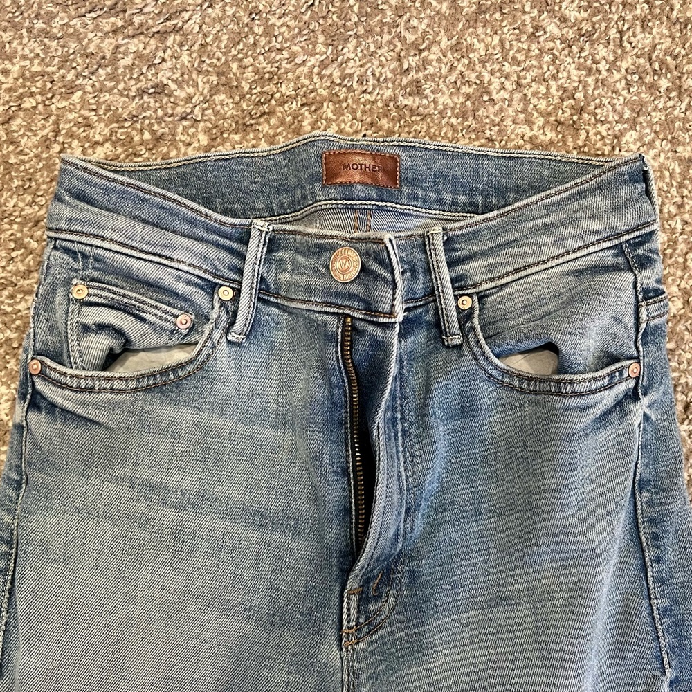 Mother size 26 jeans, very soft denim, too small, never washed